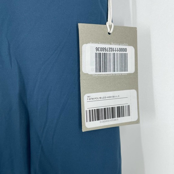 Everlane The Perform Legging Ankle Blue Large NWT - Picture 5 of 6